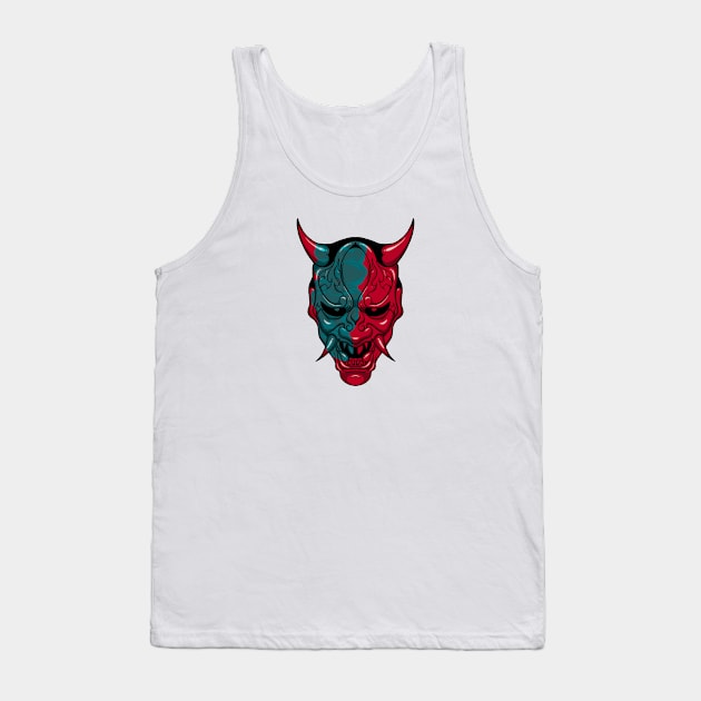 Japanese Demon Tank Top by kojaev.d@yandex.ru